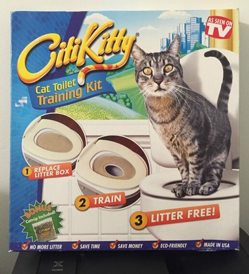 Citikitty Cat Toilet Seat Training System -- ...