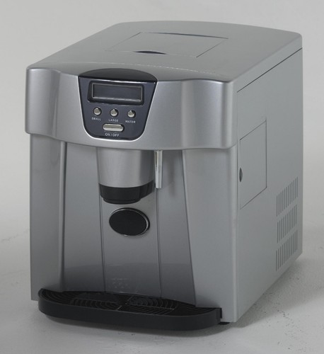 Portable Ice Maker Compact Stainless Steel Countertop ...