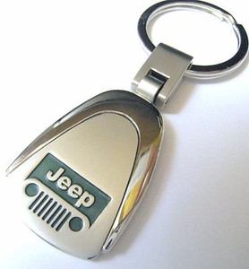 Jeep Key Chain Ring Fob Grand Cherokee Wrangler Limited