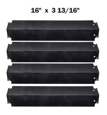 Gas Grill 4 Heat Plates Shield Porcelain ...