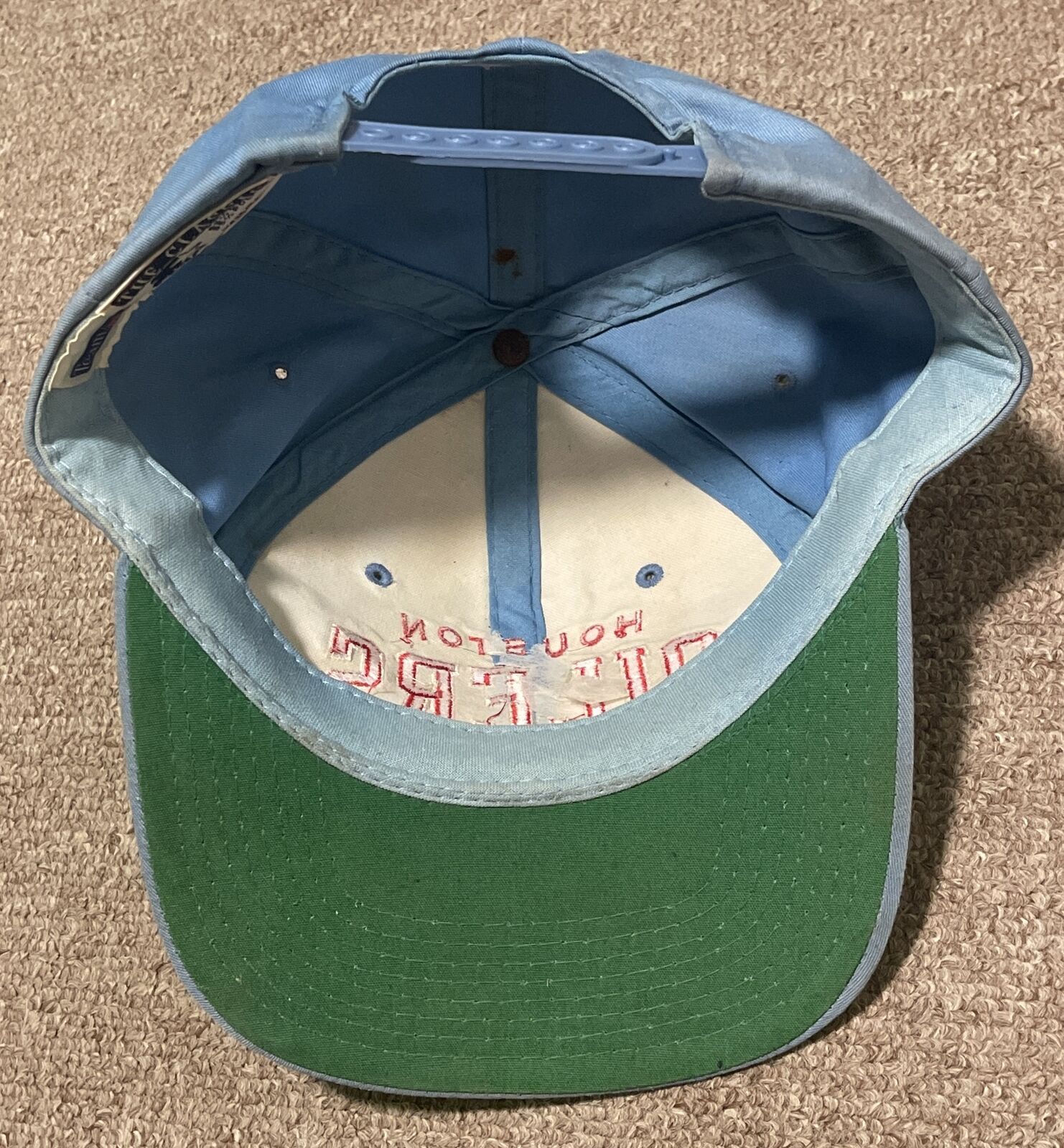 Vintage 80s 90s Starter Houston Oilers Tennessee Titans NFL Snapback Hat Cap