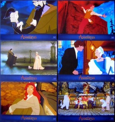 ANASTASIA 1997 Don Bluth, Gary Goldman GERMAN LOBBY SET
