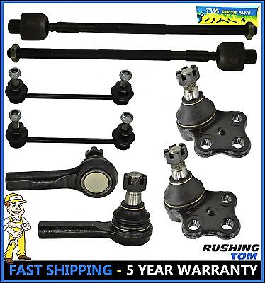 8Pc Kit Tie Rod Lower Ball Joint Sway Bar Link For 96-04 Nissan Pathfinder QX4