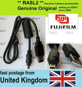 Original Fujifilm Cable USB FinePix X10 X F1 XP 10 XP11 XP20 XP22 XP30