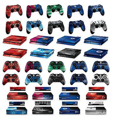 OFFICIAL FOOTBALL CLUB - PS4 & XBOX ONE SKINS (Controller &/or Console) (Decals)