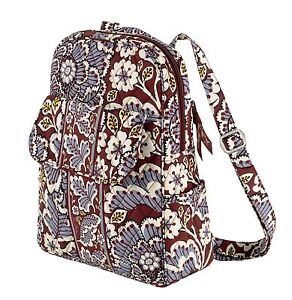 ... about NWT Vera Bradley Large Backpack Book Bag Travel SLATE BLOOMS