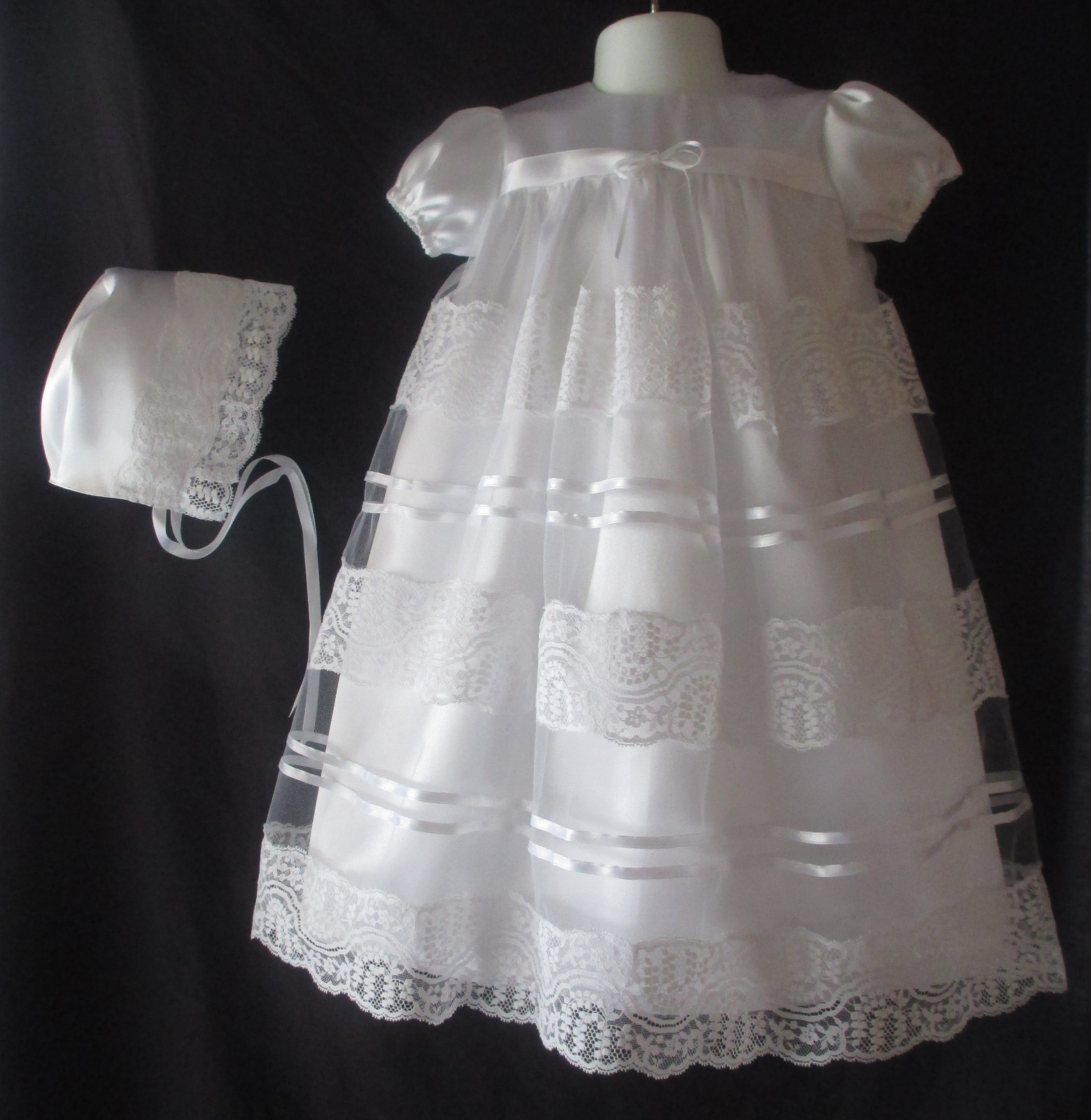 white christening gown