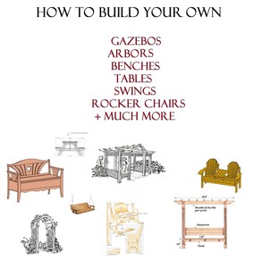 HOW-TO-MAKE-GARDEN-FURNITURE-SHED-QUAD-BIKE-FEEDER-GAZEBO-FENCE-TABLE 