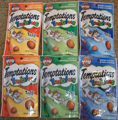 LOT OF 6 PKS TEMPTATIONS TUMBLERS CAT ...