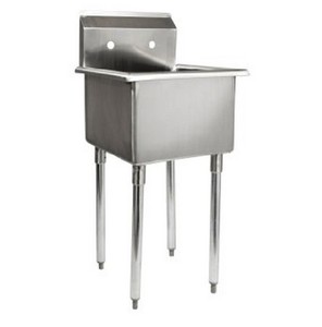 Details about RANKAM Metal Products Stainless Steel Utility Sink, NSF ...