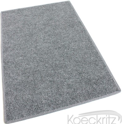 Gray Indoor Outdoor Area Rug Non-Skid Marine ...