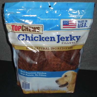 3 LBS of Top Chews Chicken Jerky ...