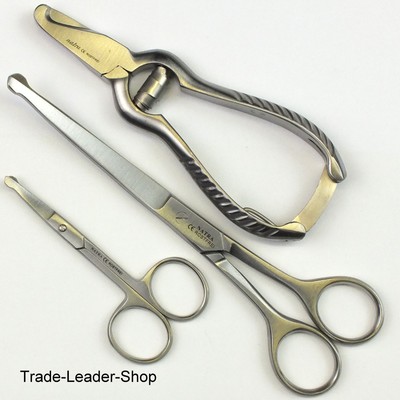 3 Animal care set, Nail Clipper, Scissors ...