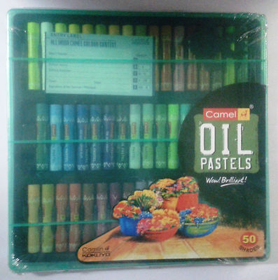Camel Oil Pastels :: Crayons :: Oil Pastels : 50 Shades : Camlin Kokuyo : Colors