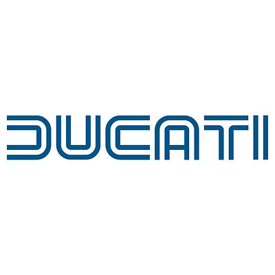 ducati logo decal sticker choose size color.