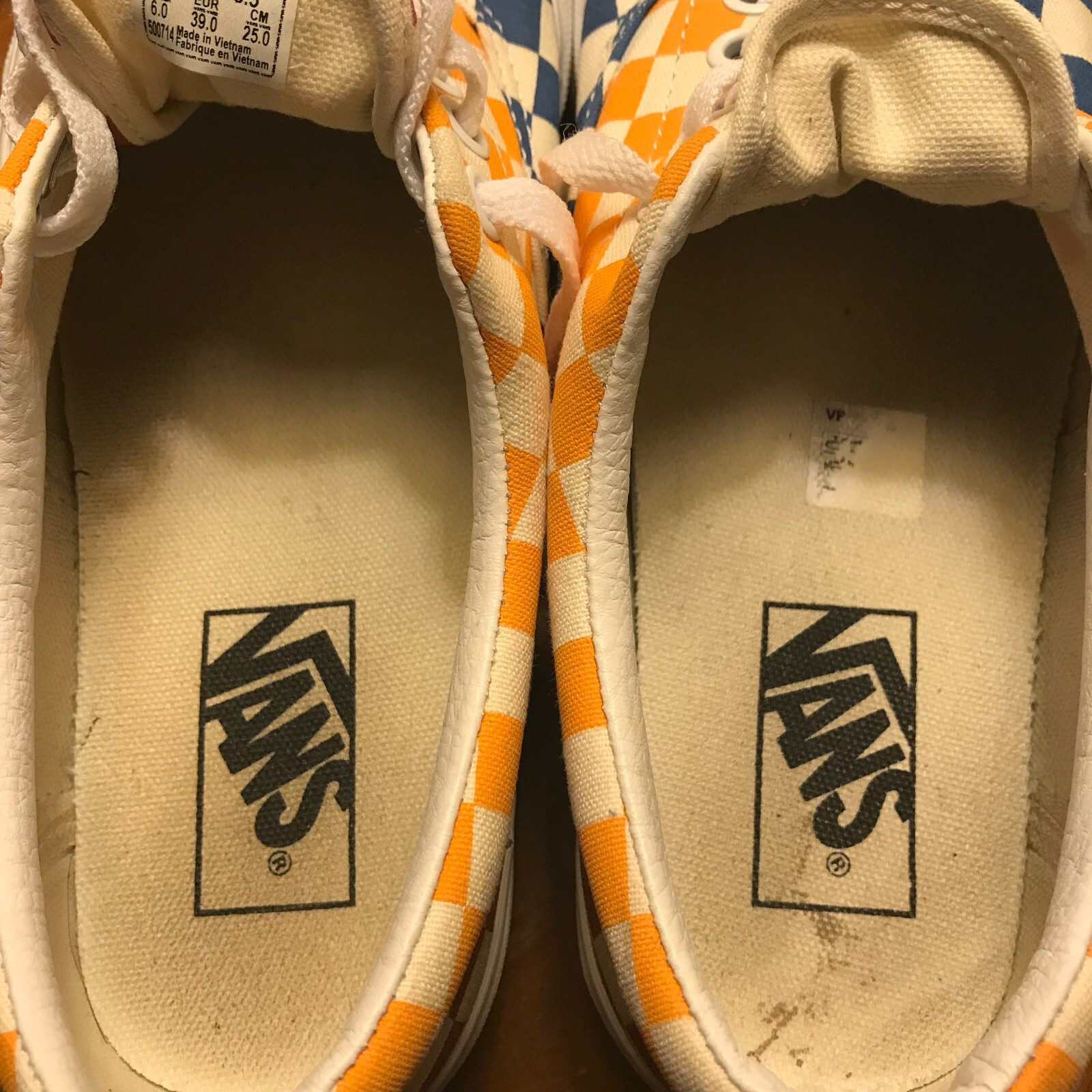 Yahoo!オークション バンズ Off The Wall Multicolor Checkeレッド S...