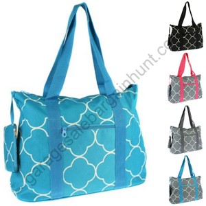 Large-Canvas-Tote-Bag-Weekender-Beach-Gym-Diaper-Teacher-Nurse-Handbag ...