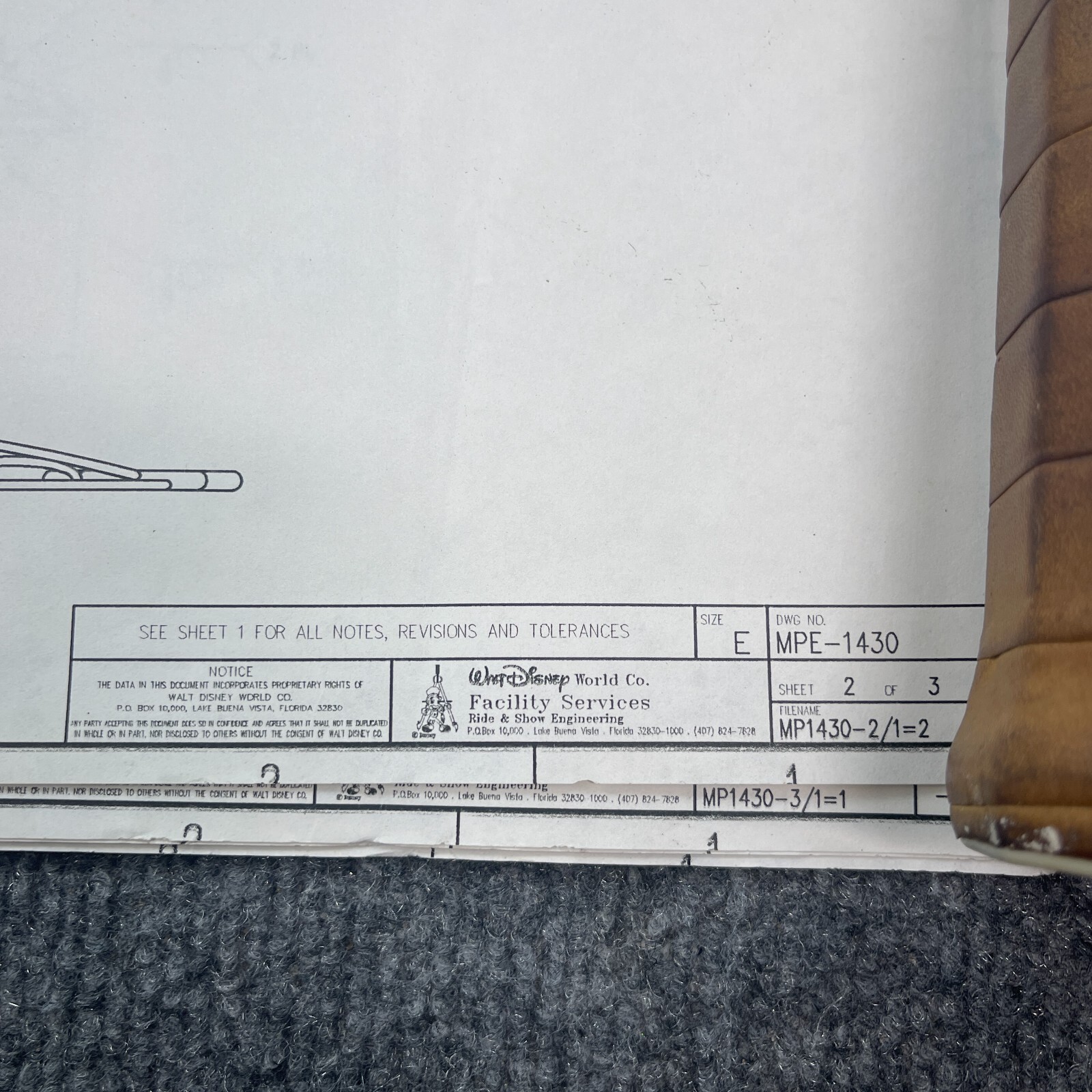 Yahoo!オークション Disney Lot of 7 Original Blueprints 1998 Chri...