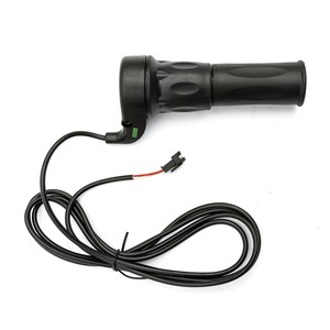 Electric Bicycle Twist Throttle Grip E Bike 24v 36v 48v Battery 3Pin