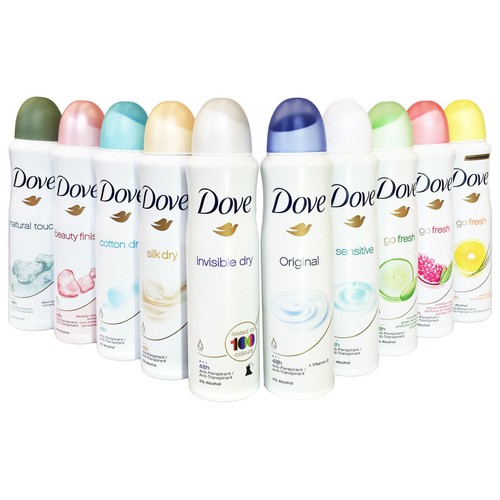 Dove Body Spray Antiperspirant 150 ml 5.07 Oz / Each