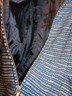 Pre-owned York Nublm Lafayette 148  $498 Blue Women's Jacket Blazer Stripes