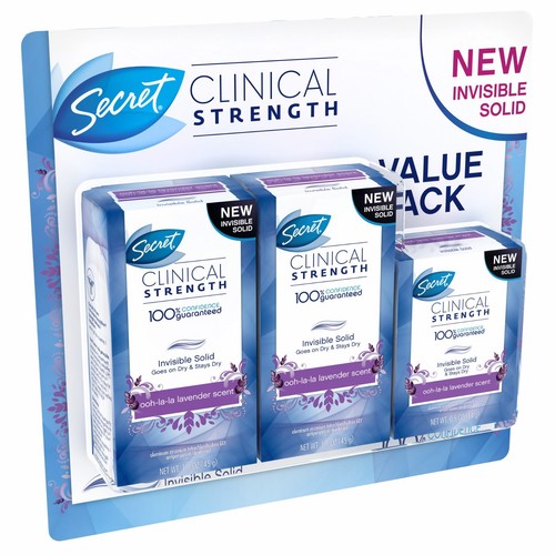 Secret 1.6-Oz. Clinical Strength Antiperspirant/Deodorant