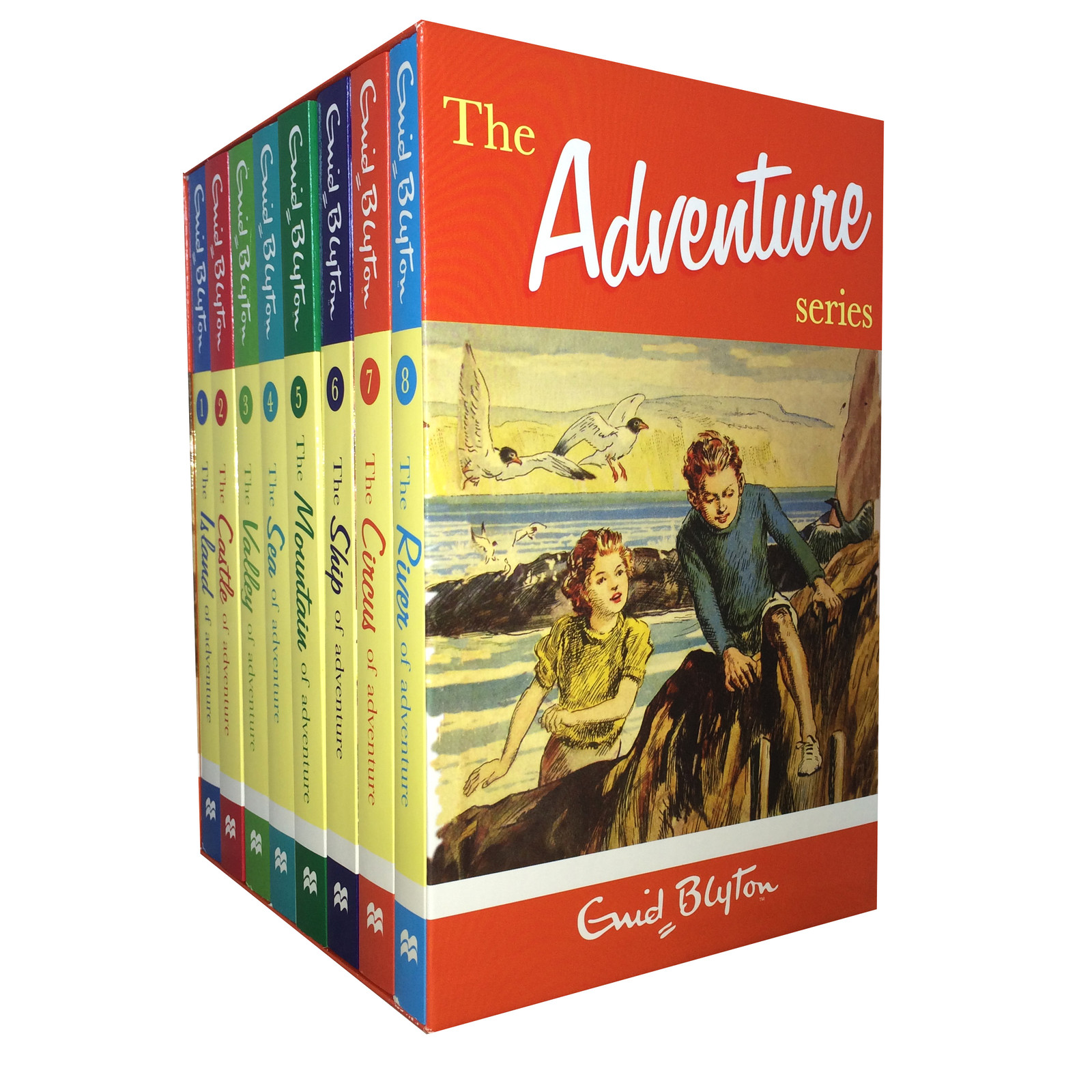 Enid Blyton's Adventure series 8 Books Set Collection Childrens Classic