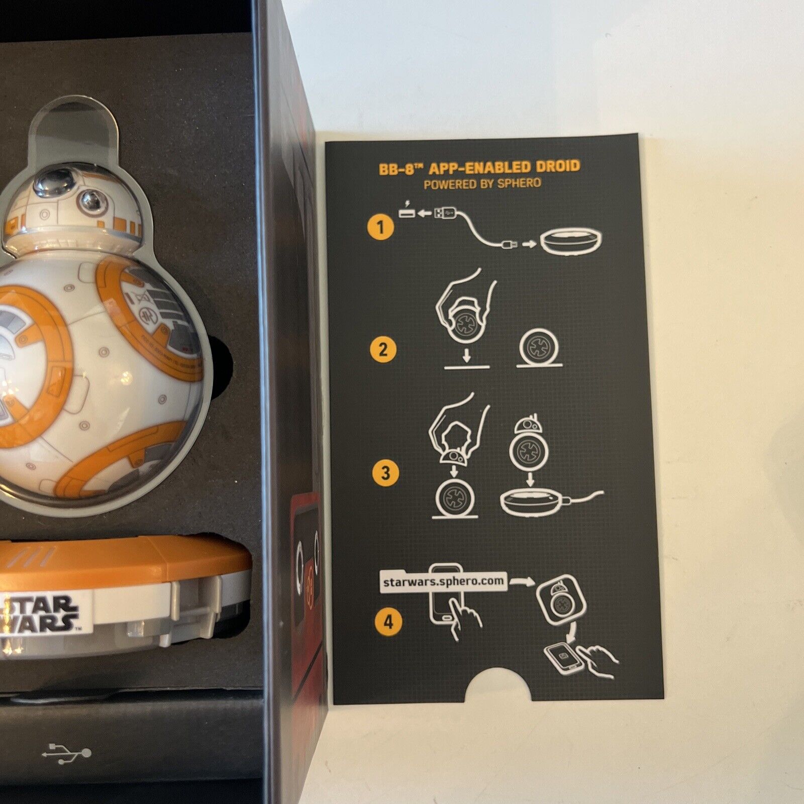 Sphero BB-8 Star Wars App-Enabled Droid - New In Open Box - Complete
