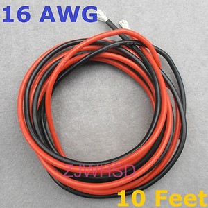 16-AWG-10-Feet-3m-Gauge-Silicone-Wire-Flexible-Stranded-Copper-Cables
