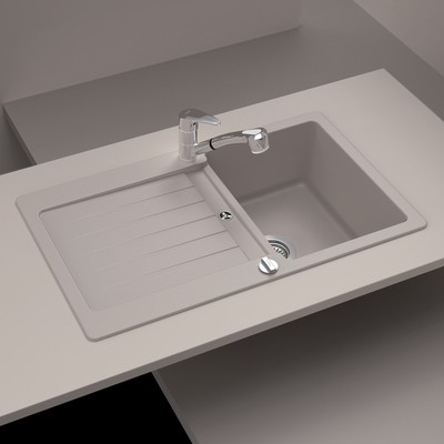 {Spülbecken granit braun
55} Schock Typos D-100 (A) Mocha Braun Granitspüle Spüle Granit ... | {Spülbecken granit braun
55}