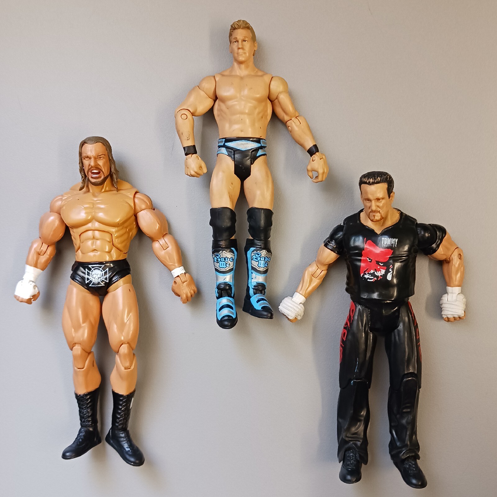 WWE Wrestler Figures Chris Jericho Tommy Dreamer Etc Lot For Parts ...