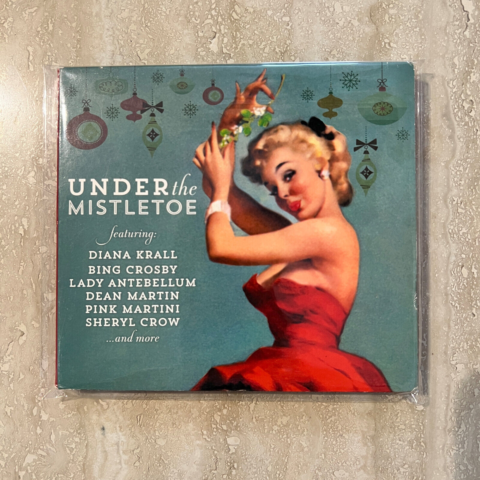 CD Under The Mistletoe Diana Krall Bing Crosby Lady Antebellum Dean Martin 2013