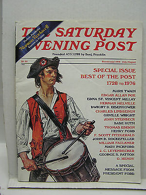 July 1976 Vintage SATURDAY EVENING POST Magazine-Best of Post/Rockwell