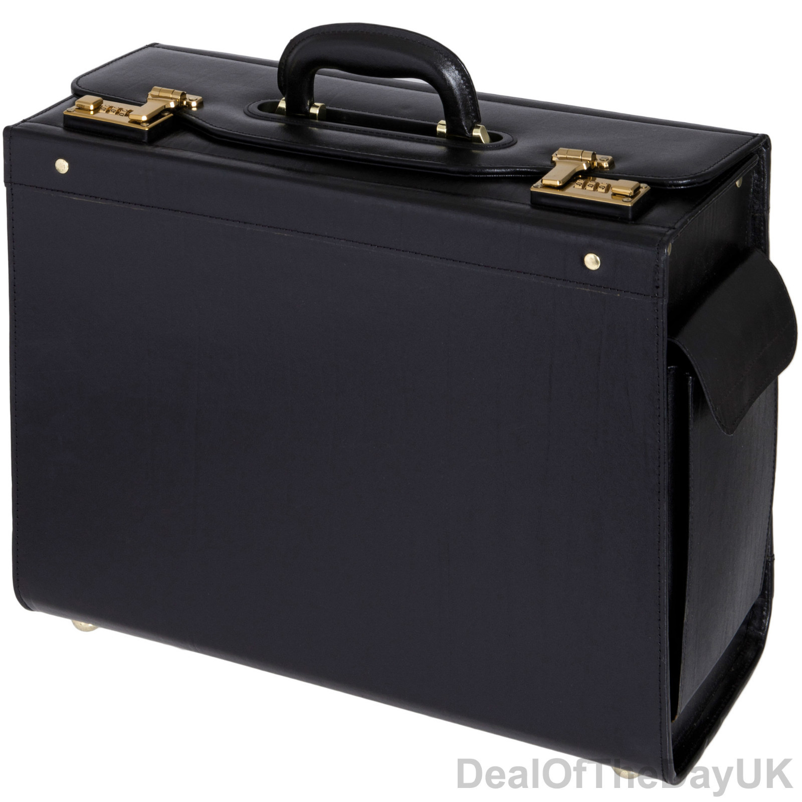 pilot briefcase leather