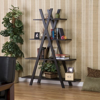Bookshelf Bookcase Shelf Unit Book Furniture Storage ...