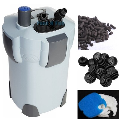 3-STAGE CANISTER FILTER + 9W UV STERILIZER ...