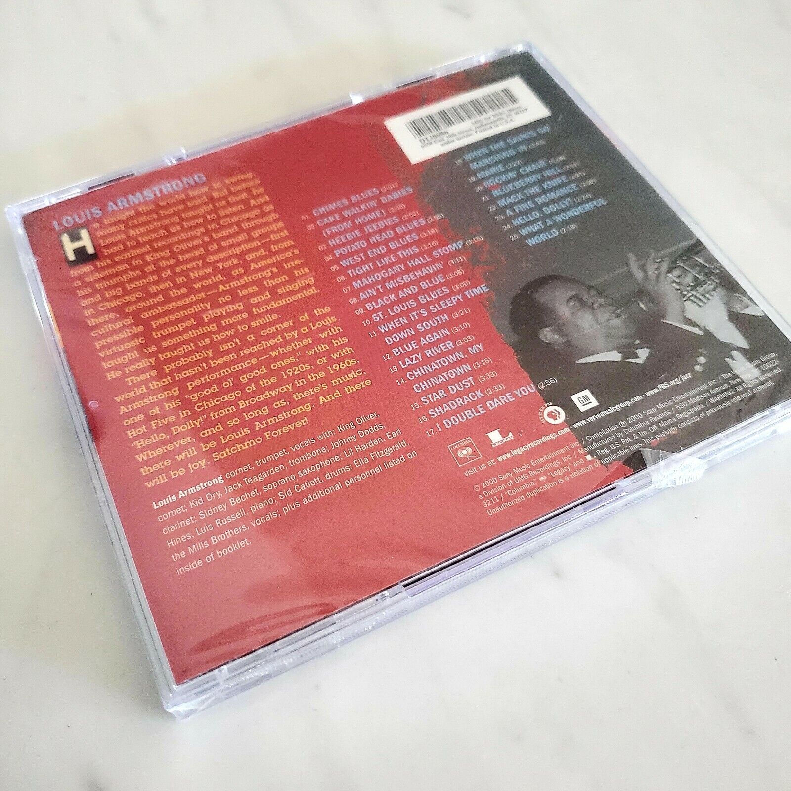 Louis Armstrong - CD - Ken Burns Jazz