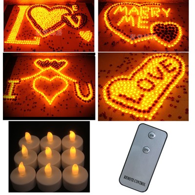 Pro Yellow Flameless LED Wedding Tea Light ...