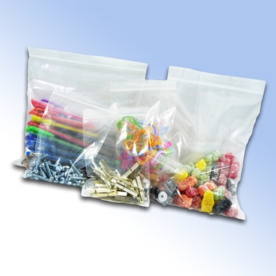 200 x Grip Seal Resealable Poly Bags 13/" x 18/" GL16