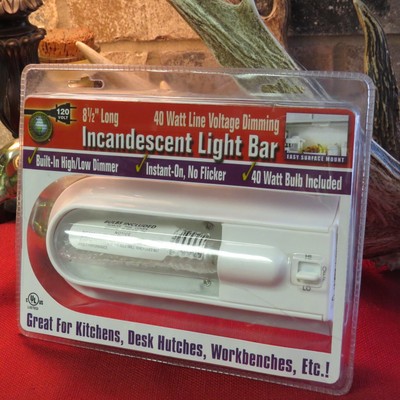 UPC 755284000108 product image for good Earth Incandescent Light Bar, 120 Volt, 40 Watt, Dimmer, No Flicker | upcitemdb.com