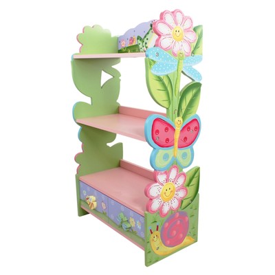 Wood Bookcase Storage Girls Bedroom Kids Furniture ...