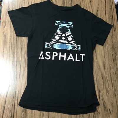 Asphalt Yacht Club Mens Black Mint Paris Club Yacht Life T-Shirt AYC1520894 NWT