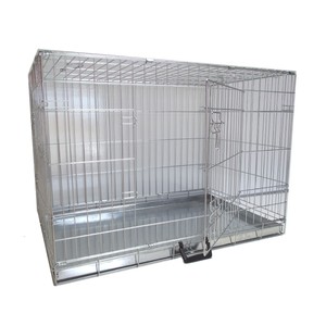 dog crates metal tray on Dog Cage Crate Metal Tray - Black / Silver - Bed and Bowls Packages ...