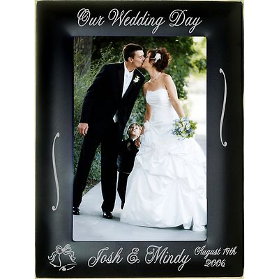 Personalized Metal 4x6 5x7 8x10 Picture Frames ...