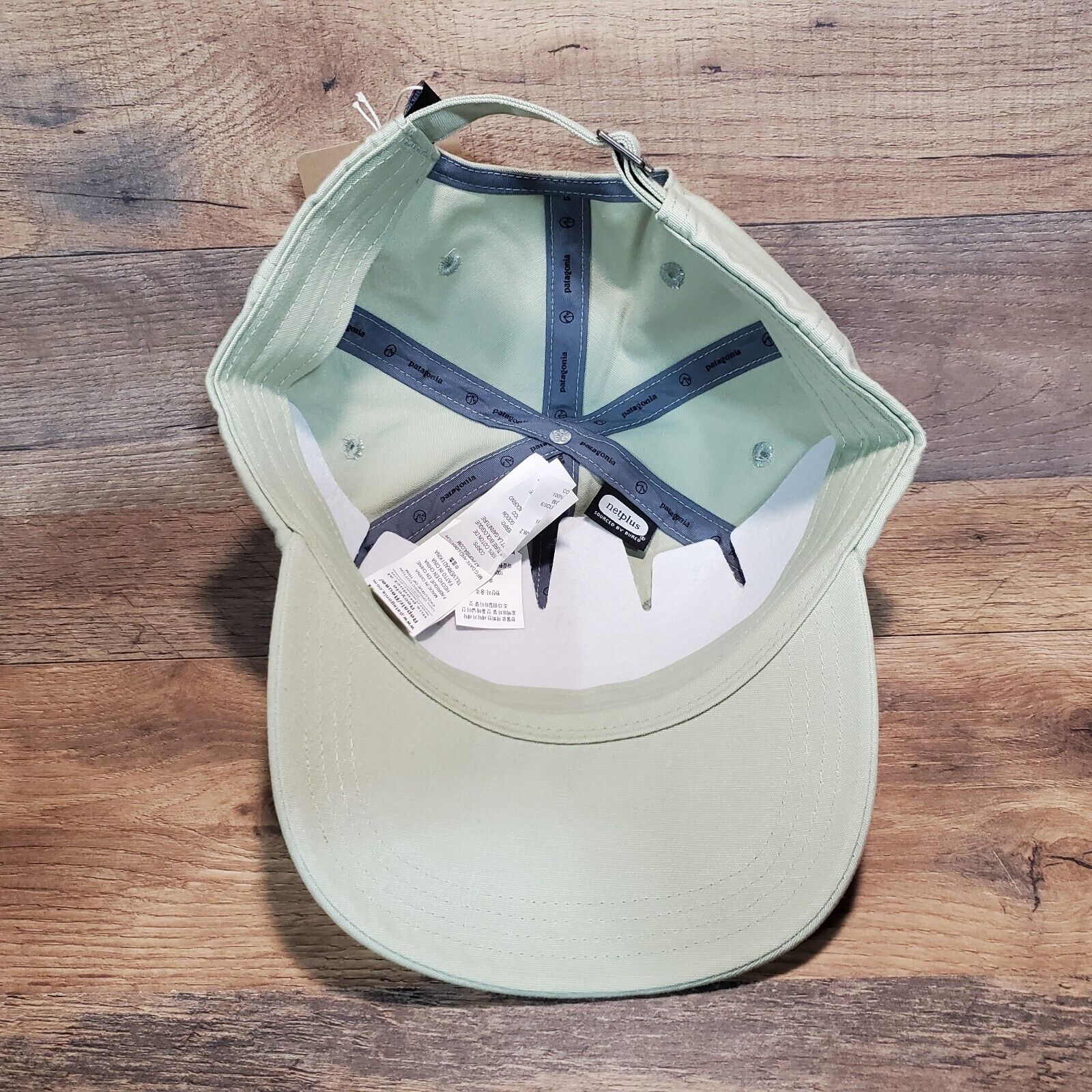 Patagonia Fitz Roy Icon Trad Adjustable Cap Hat Salvia Green NEW