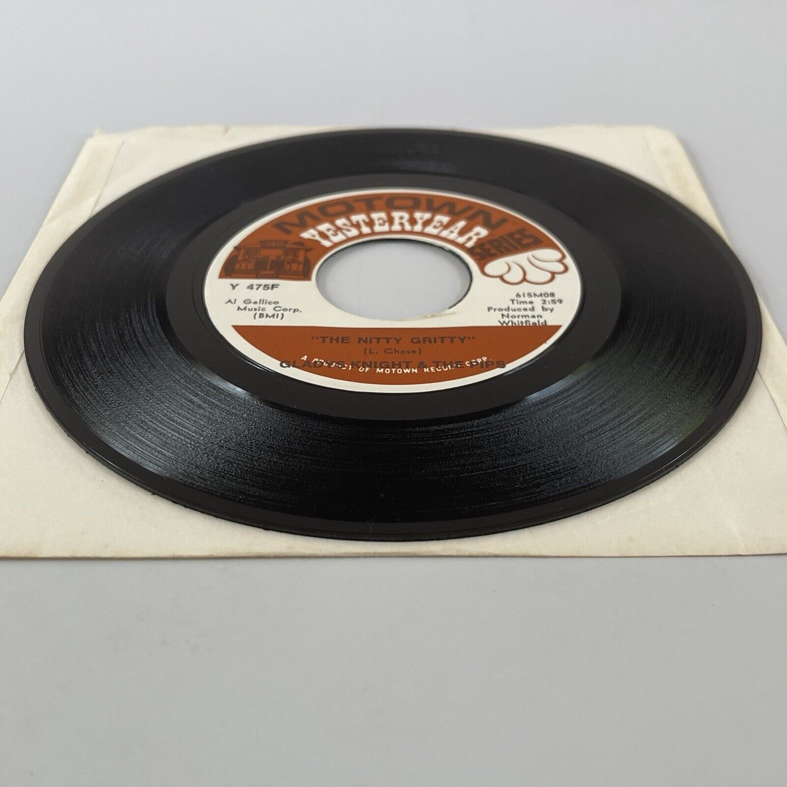 Gladys Knight & The Pips - Didn’t You Know / The Nitty Gritty 7" 45 EX