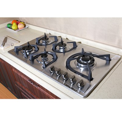 WindMax 34'' Stainless Steel Built-in 5 Burner ...