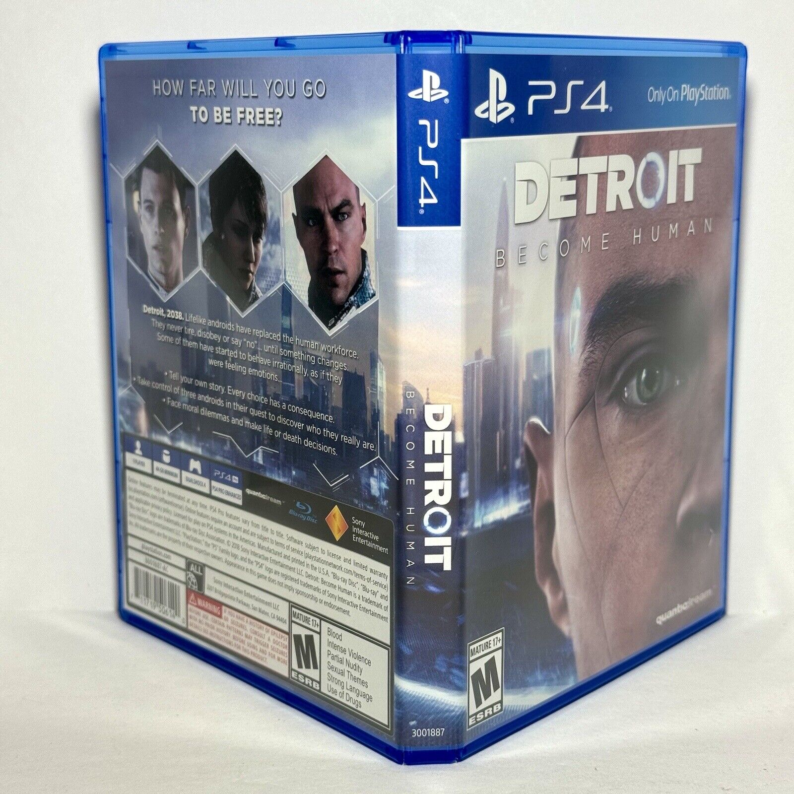 Detroit Become Human PS4 PlayStation 4 - Complete CIB