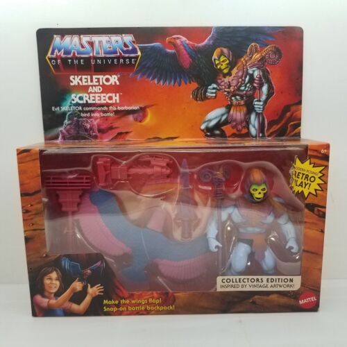 Masters of The Universe SKELETOR AND SCREEECH Collector's Edition