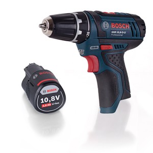 Bosch Perceuse GSR 10 8 2 Li 1x batterie 2 0Ah sans chargeur sans L